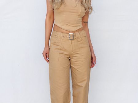 Safara Pants - Beige on Sale