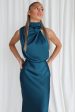 Sherie Midi Dress - Teal Hot on Sale