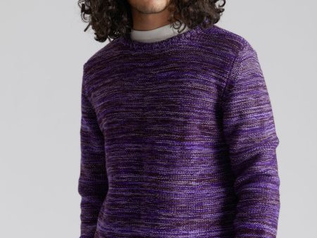 GLITCH - Merino Wool Jumper Lavender Discount