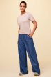 Juliana Drawstring Trouser | Chambray Blue For Discount