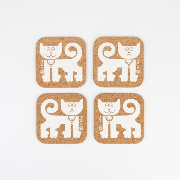 Hornsea Cork Coasters | Happy Cat Fashion