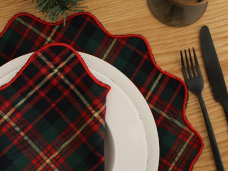 Scotch Plaid Napkins (Set of 2) Online Hot Sale