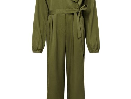 KANGRA JUMPSUIT - Green For Discount