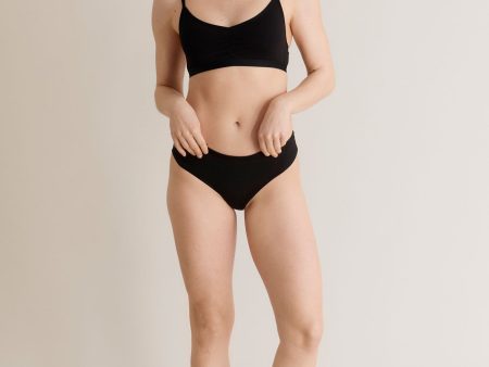 ODETTE Briefs - GOTS Organic Cotton Black For Sale