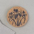 Cork Coaster Iris on Sale