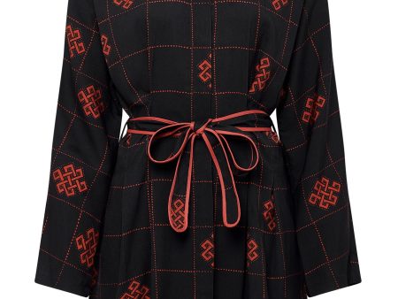 SEBA DRESS ETERNAL KNOT - Black Sale