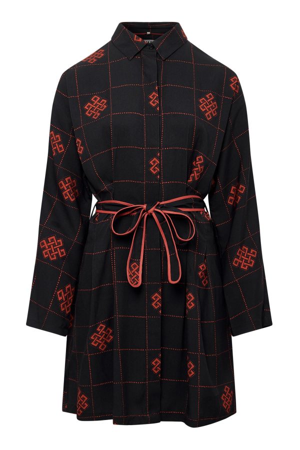 SEBA DRESS ETERNAL KNOT - Black Sale