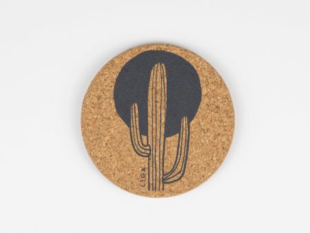 Cork Coaster Cactus Fashion