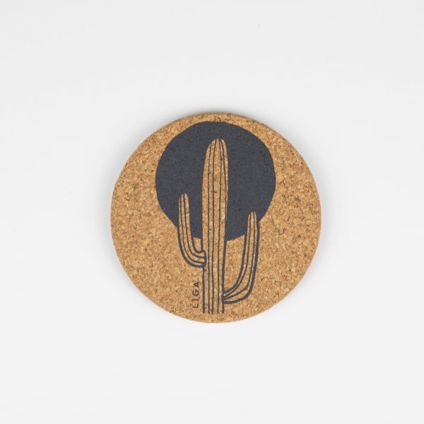 Cork Coaster Cactus Fashion