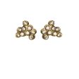 Fizzy Gigs Diamond Stud Earrings Fashion