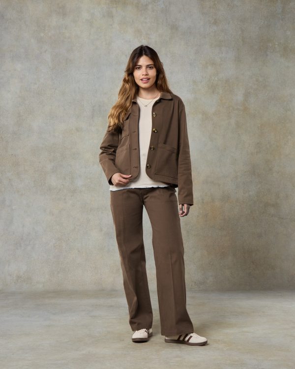 Batch 06 - Womens Mocha Cotton Suit Online now