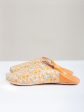 Margot Floral Babouche Slippers, Honey on Sale