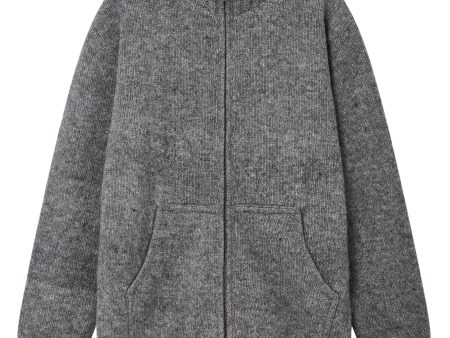 BUNJI Wool Jacket - Grey Online Sale