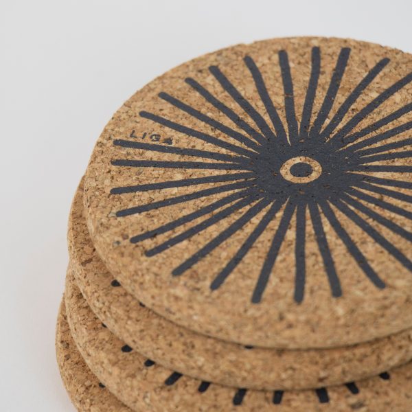 Cork Coaster Eye Spy Fashion