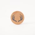 Cork Coaster Antler Discount