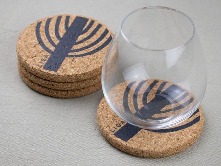 Cork Coaster Winter Tree on Sale