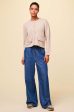 Juliana Drawstring Trouser | Chambray Blue For Discount