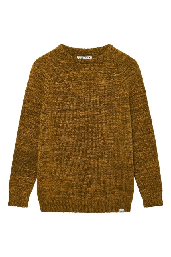 ELIJAH - Mohair Blend Jumper Mustard Fashion