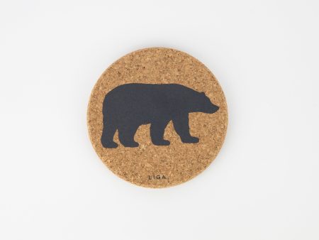 Cork Coaster Polar Bear Online Hot Sale