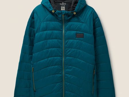 Teal Raknes Water-Resistant Insulated Jacket Supply