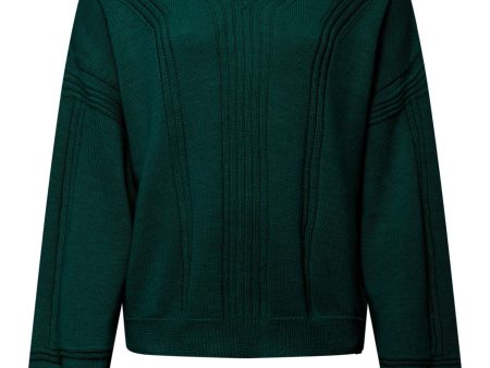 ANYA - Fine Merino Wool Jumper Ivy Online Hot Sale