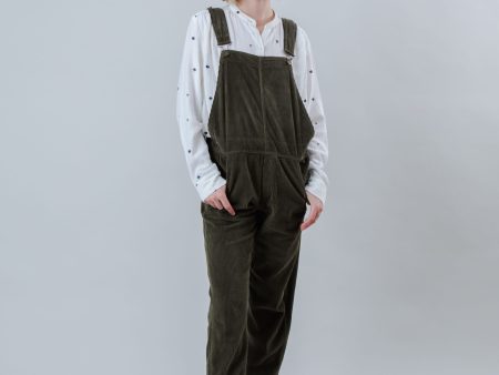 Corduroy Overall Stone Green For Discount