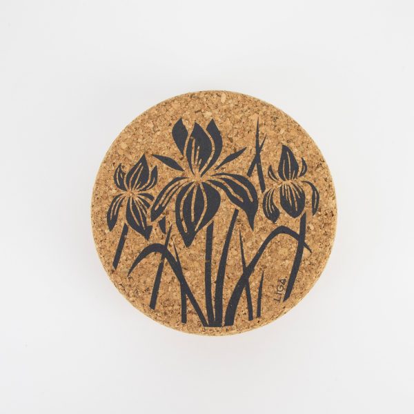 Cork Coaster Iris on Sale