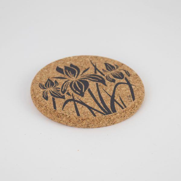 Cork Coaster Iris on Sale