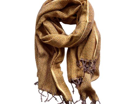 Lale - Hammam Towel, Scarf & Throw - Mustard Hot on Sale