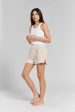 Lomandra striped woven-cotton shorts - Dawnlight Coral Cheap