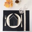 Navy Cotton Napkins (Set of 2) Hot on Sale