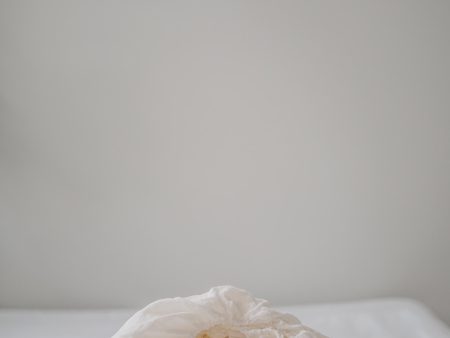 Linen fitted sheet in White Fashion