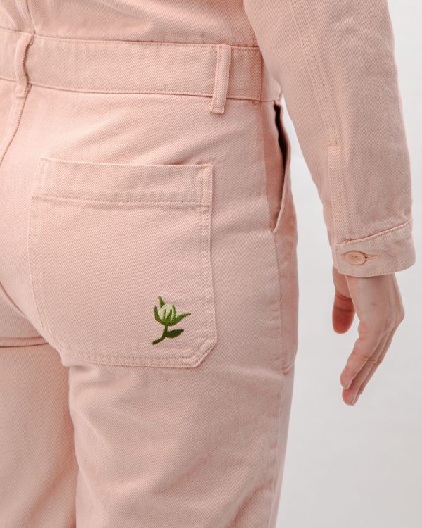 Cotton Twill Boiler Suit Rose Online Hot Sale