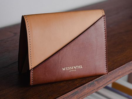 Oak Bark Leather Wallet - Nude Tan on Sale