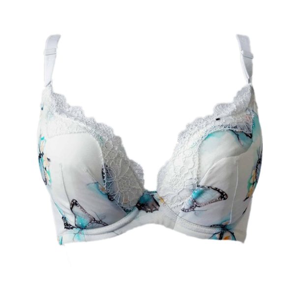 Morpho - Bendable Wire Silk & Organic Cotton Bra For Cheap