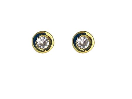 Circinius Brilliant Cut Diamond Stud Earrings For Sale