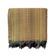 Lale - Hand Loomed Cotton Blanket - Mustard Discount