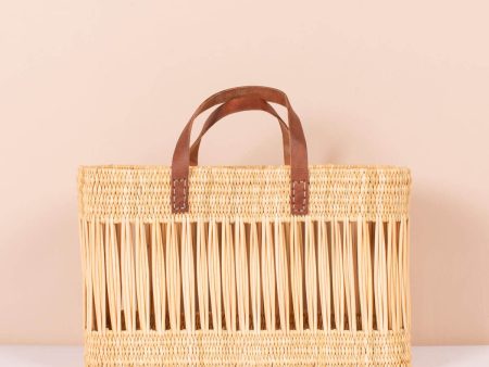 Decorative Reed Basket For Sale