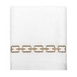 Chain Embroidery Bath Towel Online Sale