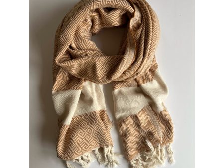 Damla Organic Cotton Scarf - Multiple Colours Online Sale