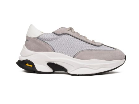 Aubin Runner Suede Mesh Grey - Womens Online Hot Sale