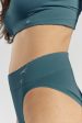 Asagao seamless stretch-bamboo briefs - Seabed Blue Online Sale