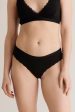 PALOMA Lace Briefs - GOTS Organic Cotton Black Online now