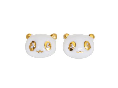 Lucky Panda Stud Earrings Online Hot Sale