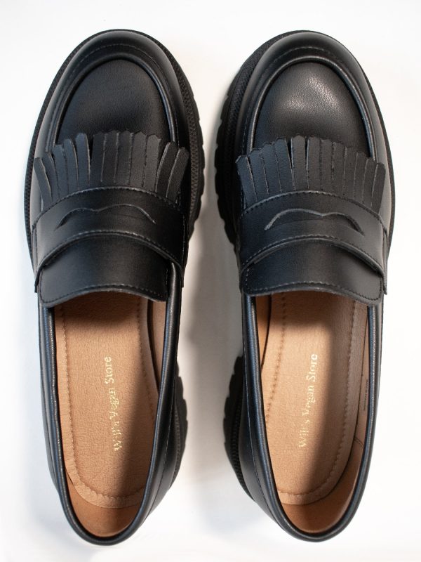 Track Sole Fringe Loafers For Sale