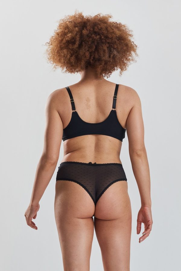 Birch organic-cotton Brazilian briefs - Volcanic Black Online Hot Sale