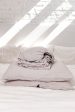 Linen sheets set in Cream Online Hot Sale