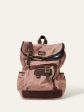 Dusty Pink Waxed Cotton Mini Bali Backpack Sale