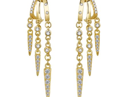 Rio Earrings - Gold on Sale