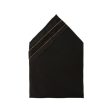 Black Flake Linen Napkins (Set of 2) Hot on Sale